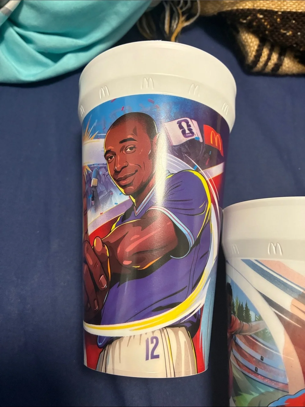 MCDONALDS COLLECTABLE WORLD CUP 3pk cups PLASTIC